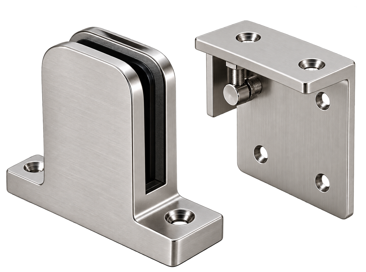 Fixed Glass Support & Track Bracket
